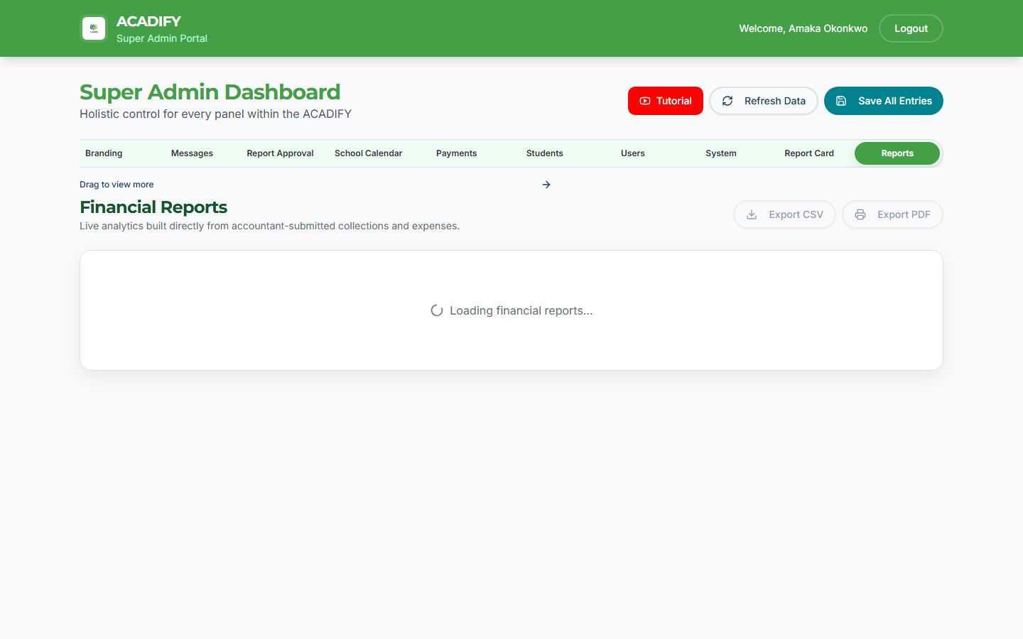 Acadify subscription preview
